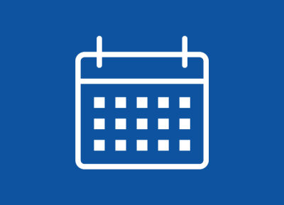 Calendar Icon - Dark Blue